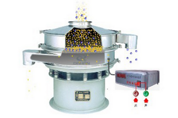 超聲波振動篩工作原理:物料進入超聲波振動篩體內,通過振動電機與超聲波換能器的配合使用實現,物料的篩分,分級,除雜等篩分目的。