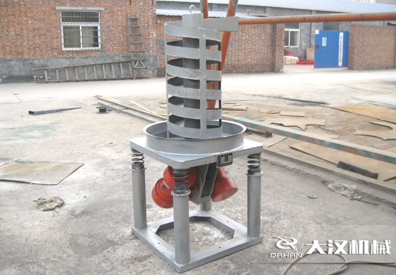 DZC垂直振動提升機產品概述：該產品屬于比較大型的輸送設備，其主要對于顆粒狀物料的振動向上式的輸送原理。