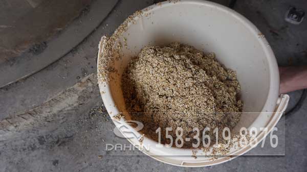 藜麥除雜振動篩成品:藜麥固體分離效果