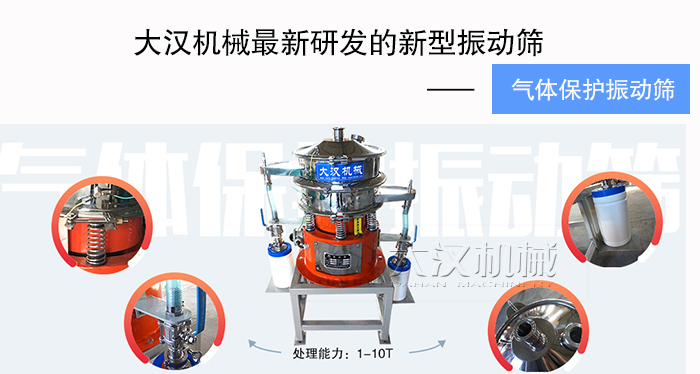 金屬粉末氣體保護(hù)振動篩